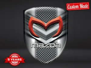 Mazda Insignias En Relieve Resistente Máximo Elegante Pro